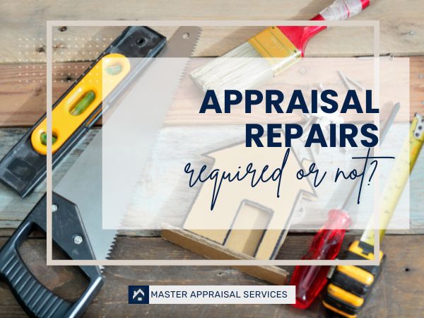 required home repairs from appraisal